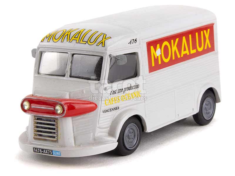 Citroën Type H – MOKALUX – Résine 1/43 – Transpub / Momaco – Café – Neuf En Boîte