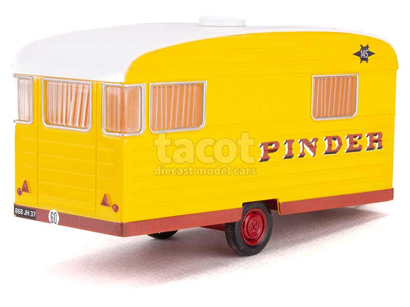 Voitures, camions et fourgons miniatures cirque pinder