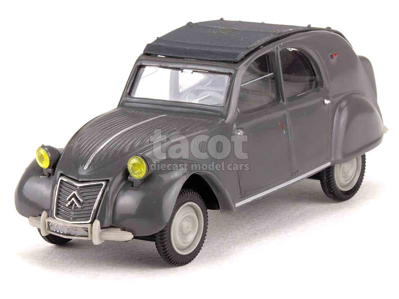 Modèle Réduit Citroën 2CV Norev 1/43 Grise - Édition 2022, Métal, Occasion